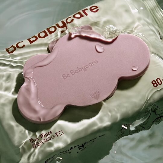 Ten billion subsidized babycare children's hand and mouth wipes (Purple cover 80 pcs / Bear wipes 80 pcs)