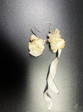 耳坠耳环仙气侘寂物哀休闲新中式