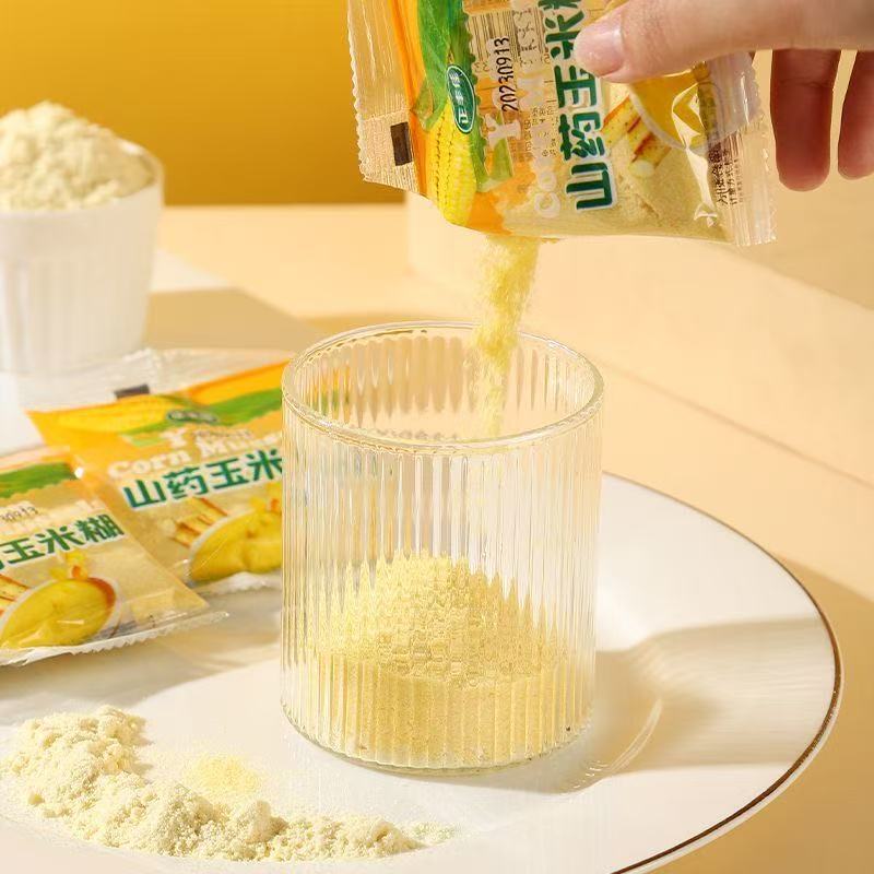 山药玉米糊早餐冲泡即食熟玉米粉健康代餐粗粮营养饱腹速食粥 - 图3