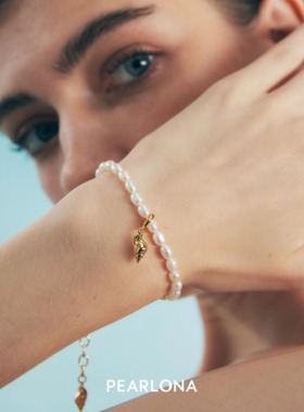 DIY巴洛克珍珠手链个性定制