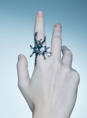 独特珍珠戒指PEARLONA小众