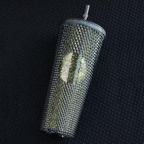 710ml Tumbler Water Cups With Straw Double Layer Plastic Dur - 图2
