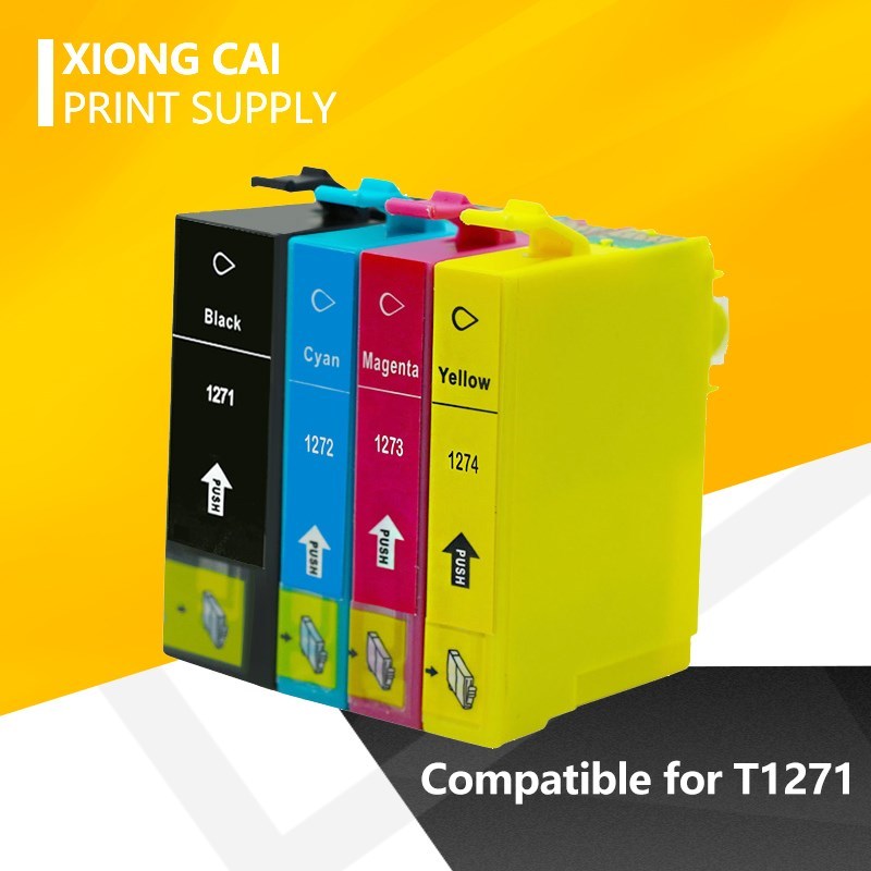 Compatible for Epson 127XL T1271 ink cartridge for Epson Wor - 图0