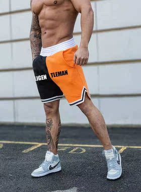 New men's Hip-hop shorts in spring and summer 2021 v