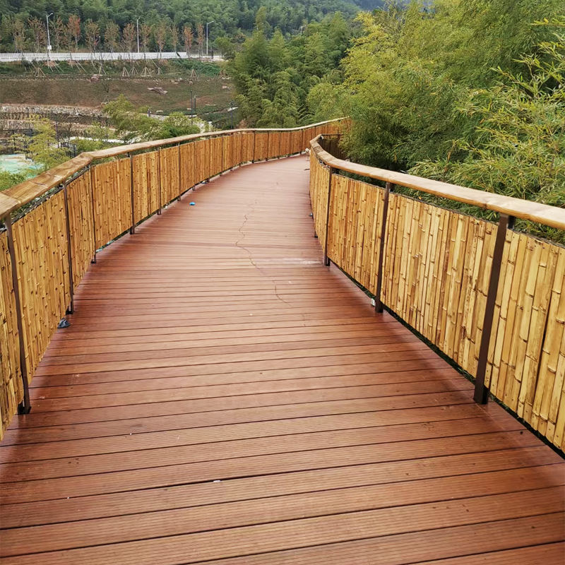 竹木地板户外重竹耐高竹钢室外深碳木公园防水竹子地板纯厂家直销 - 图2