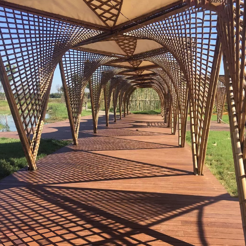 竹木地板户外重竹耐高竹钢室外深碳木公园防水竹子地板纯厂家直销 - 图3