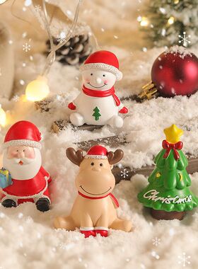 摆件小卡通创意树脂礼品老人公仔