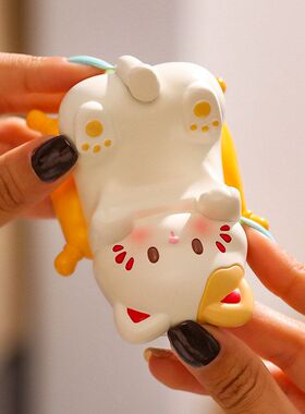 送招财猫架子手机卡通支架桌面