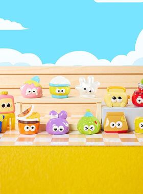 萌潮礼品大眼柜台学生玩具树脂