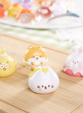 喵二次元零食树脂礼品摆件卡通