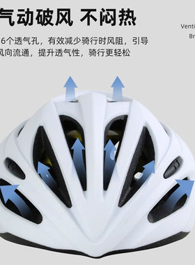PMT MIPS公路山地自行车K15气动一体轻量头盔 休闲安全骑行头盔