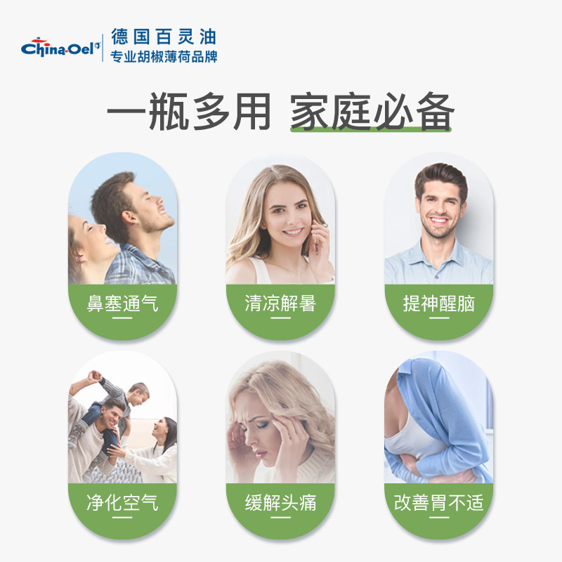 德国进口chinaoel百灵油提神醒脑晕车清凉油感冒鼻塞通气,淘宝优惠券,粉丝福利购,淘宝优惠卷