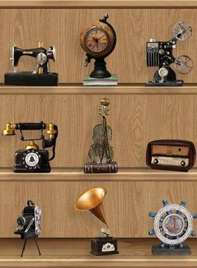 覆古民国上海装饰品老式摆件手摇电话机古董怀旧物件电影摄影道具