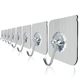 Hook strong adhesive wall hanging load-bearing transparent kitchen punch-free sticky hook camping