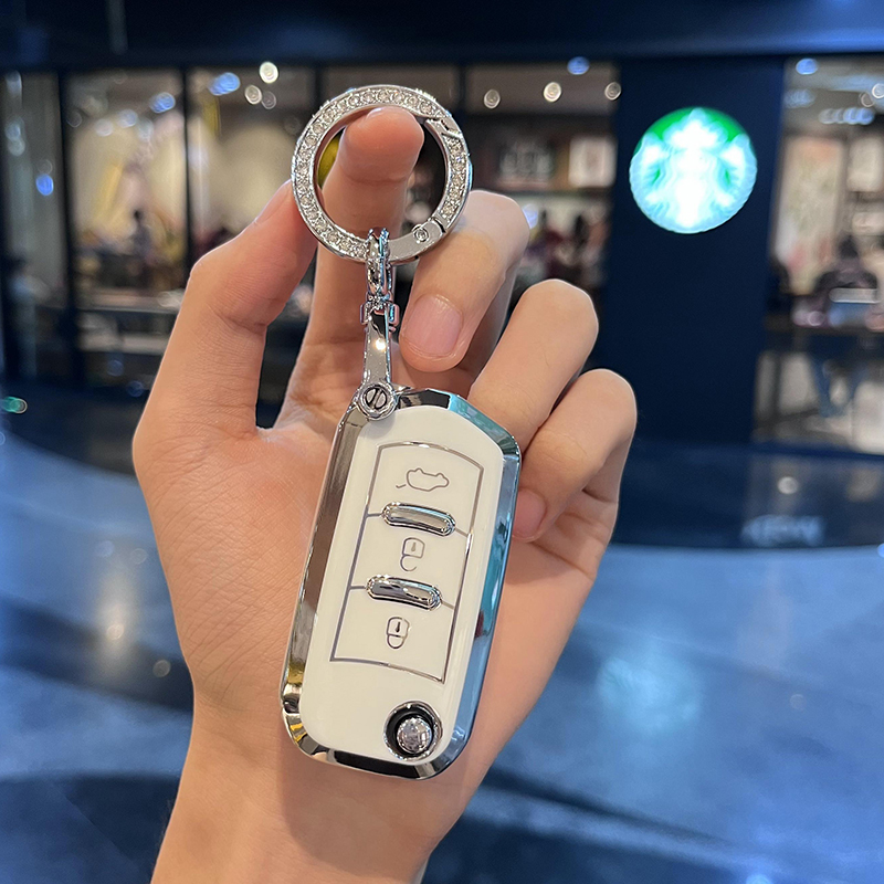 广汽传祺GS4钥匙套影豹GS8 GS5 7GA346汽车GM8包扣gs3m6pro2021款 - 图2