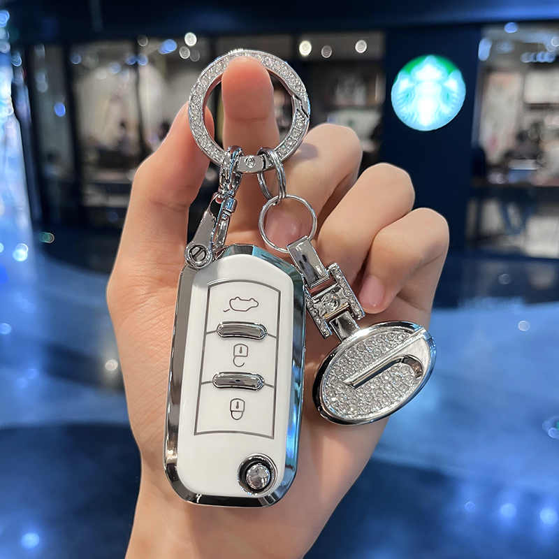 广汽传祺GS4钥匙套影豹GS8 GS5 7GA346汽车GM8包扣gs3m6pro2021款 - 图1