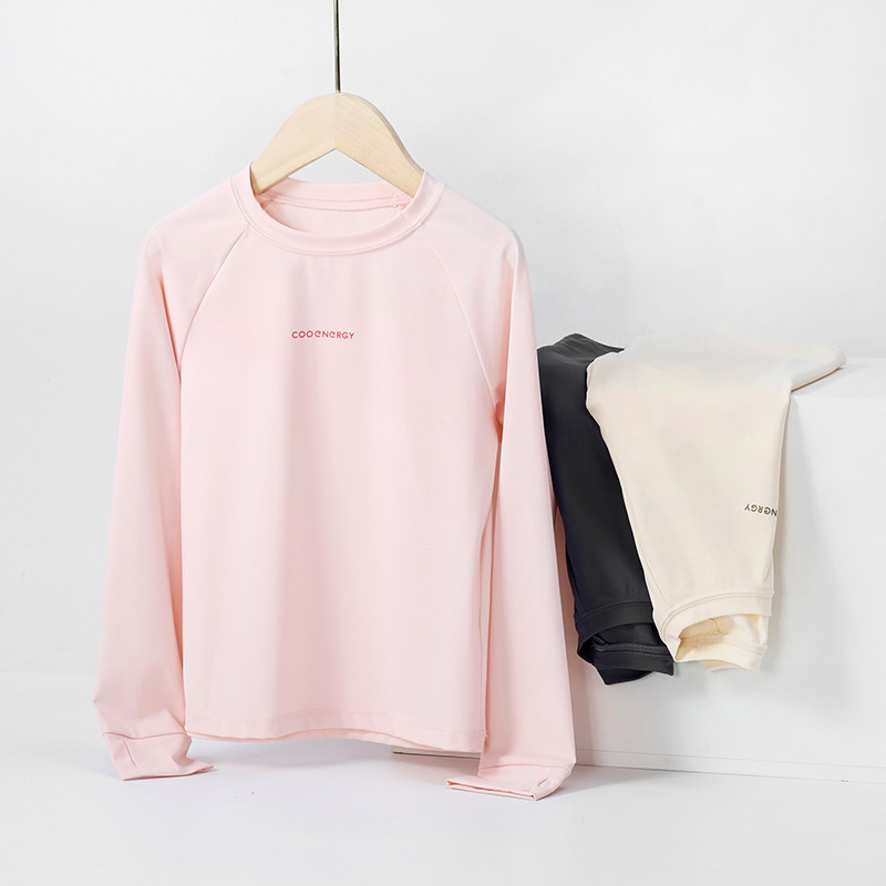 儿童速干衣男童运动t恤体能训练服篮球跑步青少年长袖羽毛球套装,淘宝优惠券,粉丝福利购,淘宝优惠卷