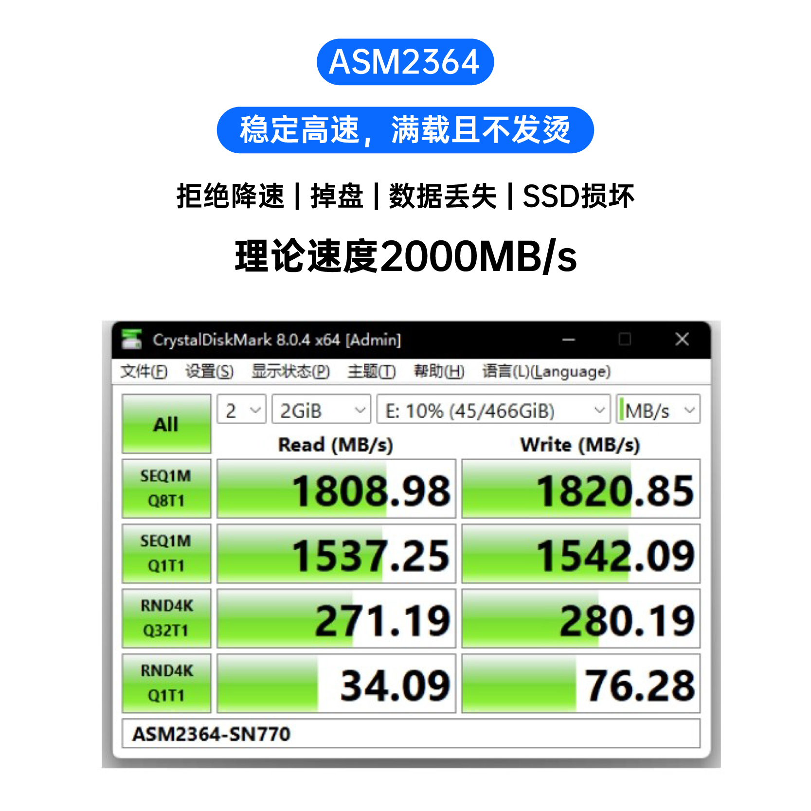 ITGZ m2固态硬盘盒asm2364协议NVMe20gbps外置手机电脑外接盒存储-图1