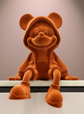 卡通植绒米奇摆件工艺品