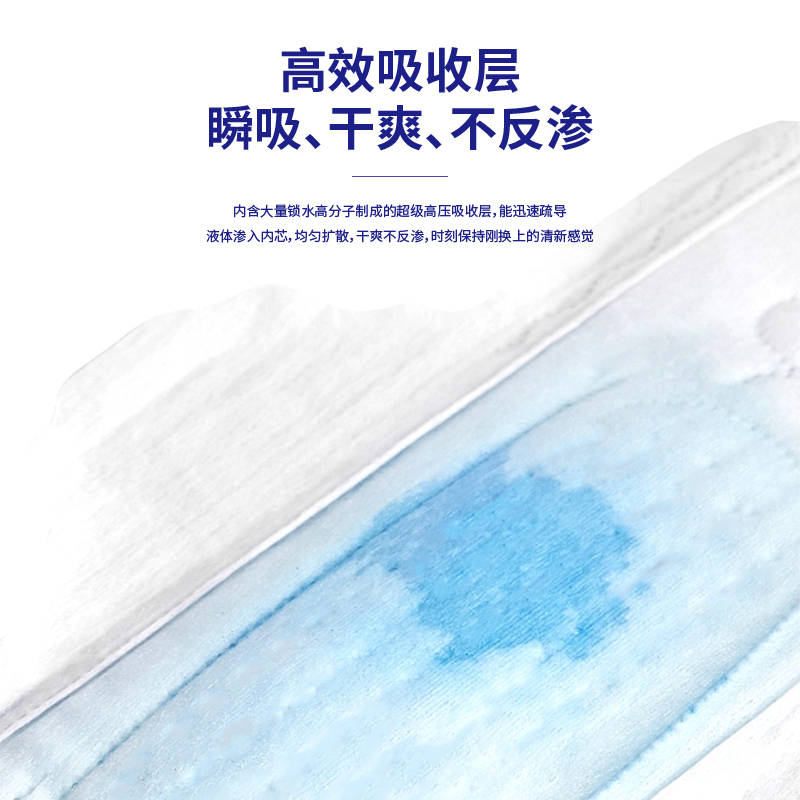 克安舒医用护理垫非卫生巾纯棉透气瞬吸妇科专用超薄日用夜用护垫