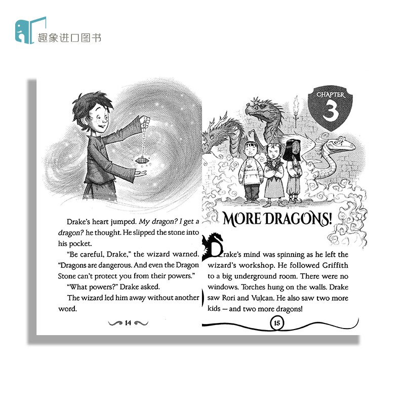 Dragon Masters驯龙大师23册英文原版【送音频】 Scholastic Branches 学乐大树系列 英文原版 儿童桥梁章节书