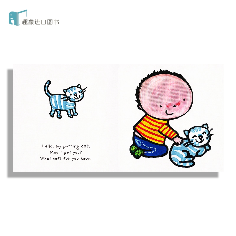 我和我的小小世界 点读版英文原版绘本Me and My little world凯文凯蒂系列婴幼儿童宝宝进口少儿早教启蒙亲子阅读正版纸板书