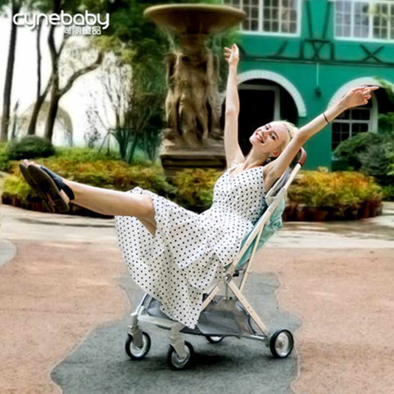 Ru free ship ! 2020 baby stroller can sit reclining foldabl - 图3