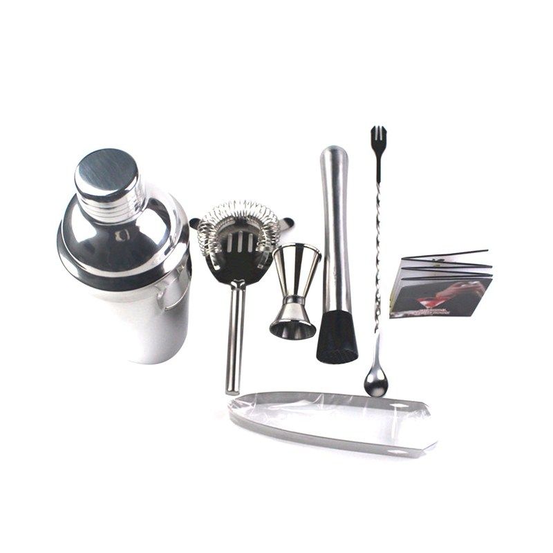 Stainless Steel Bartender Kit Cocktail Shaker Bar Set Profes - 图1