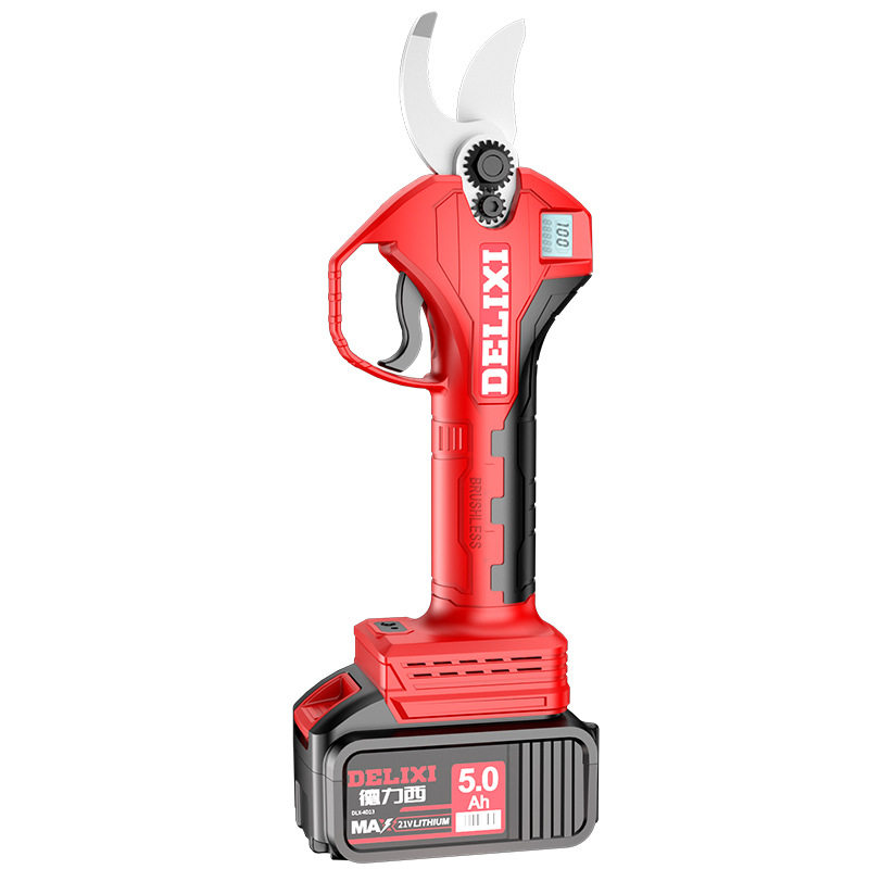 Electric brushless rechargeable scissors, lithium battery
