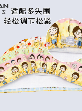 手术帽纯棉印花帽护士医生包头帽