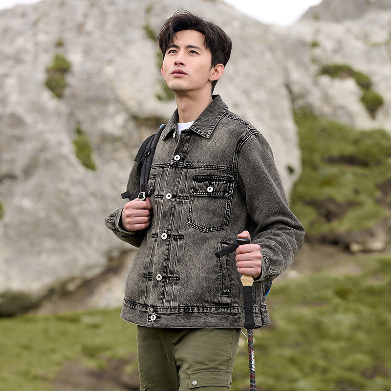 班尼路2026春款男装牛仔外套时尚休闲简约潮流百搭外套Z,淘宝优惠券,粉丝福利购,淘宝优惠卷