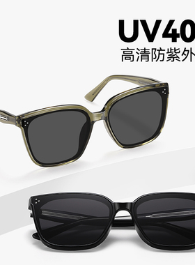 张若昀同款GM近视大框墨镜男偏光