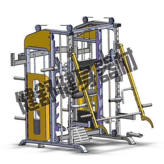 YT0011 Smith comprehensive training rack strength combination training device fitness equipment sports outdoor strength equipment