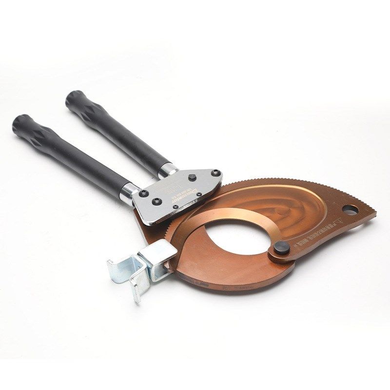 棘轮式线缆剪T-J100u棘轮剪刀齿轮式断线钳铜铝铠线缆钢绞线缆,淘宝优惠券,粉丝福利购,淘宝优惠卷