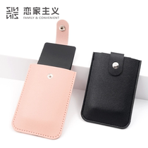 Pull-out multi-blocking documents cover card bag large capacity ID card bank cutting sleeve anti-degaussing small ultra-thin card holder
