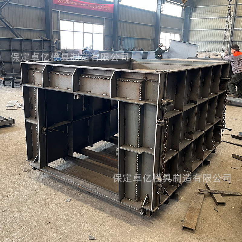 预制混凝土分水槽模具 农田灌溉分水渠模具 高速路基分水沟钢模具 - 图0