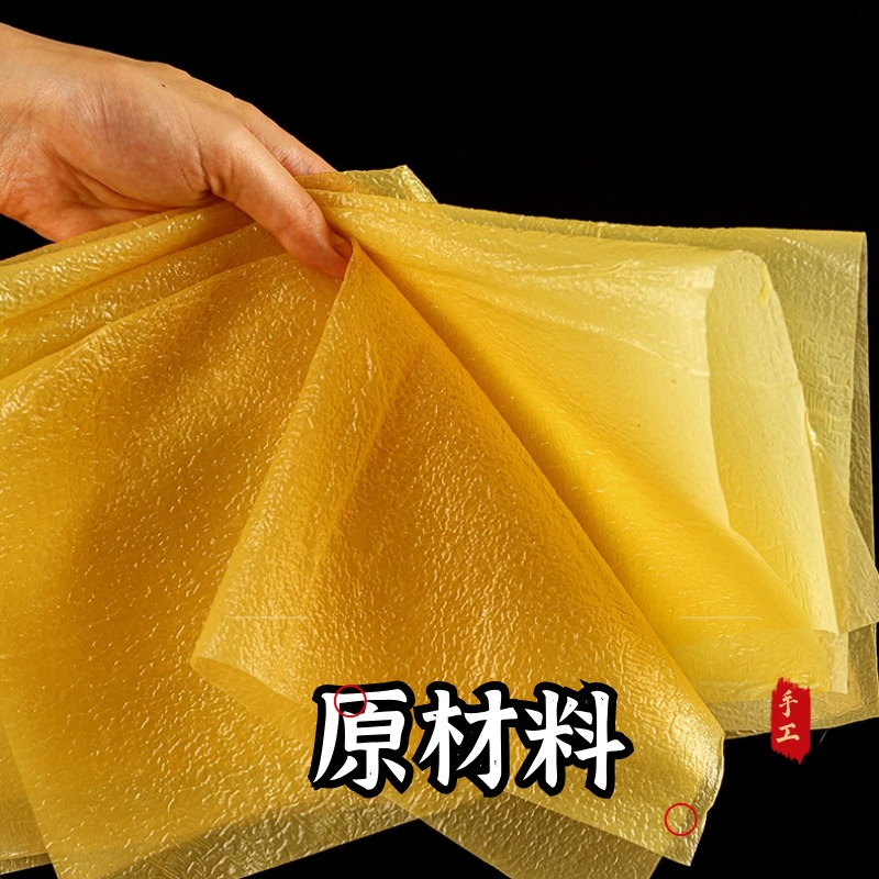 杭州特色小吃素烧鹅纯素斋菜佛家可用素食即食豆制品豆干素肉200g - 图0