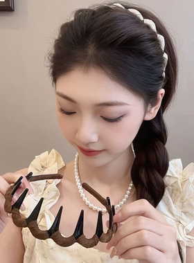 洗脸专用带齿防滑碎发发箍
