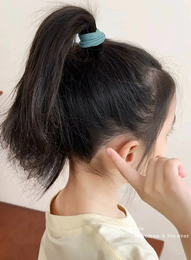 儿童不伤发高弹力耐用高马尾发绳