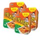 Reba's same type of Korean imported beef flavor bowl noodles, Korean instant noodles, lazy instant noodles