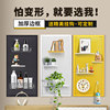 Hole plate storage rack multifunctional wall-mounted stainless steel