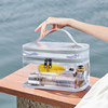 Transparent cosmetic bag for women portable large capacity 2026 new style