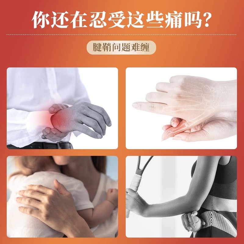 【菩清堂腱鞘炎】医用退热凝胶疼痛风关节酸麻肿胀狸米官方旗舰店