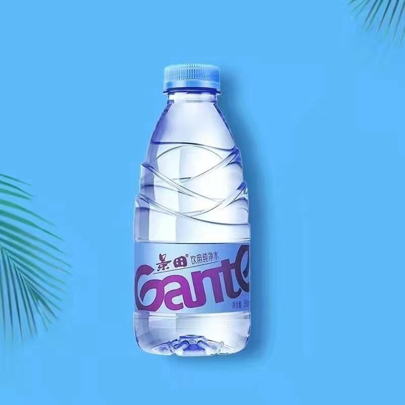 景田饮用纯净水家庭办公饮料 景田360ml*6瓶/12瓶/24瓶