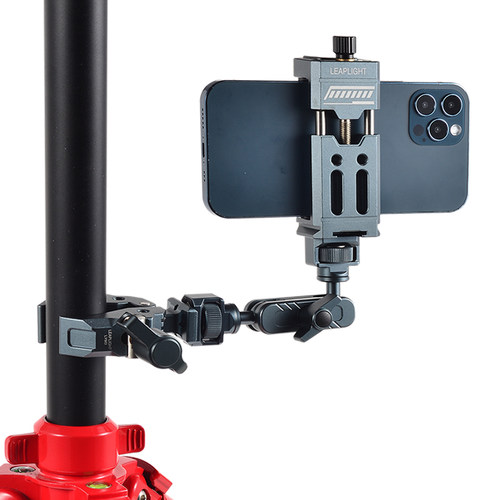 金属大力钳魔术臂手机拓展配件三脚架直播补光灯gopro多功能U型豌豆夹固定蟹钳怪手支架万向云台摄影单反相机 - 图0