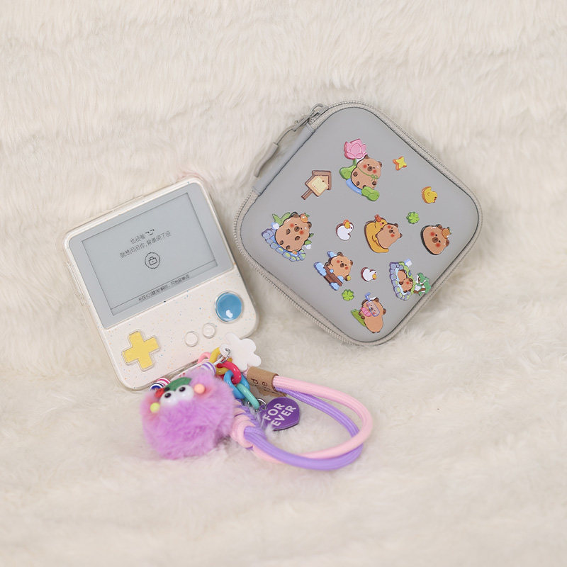 适用于百词斩MAX英语单词机透明保护壳 高透水晶保护壳搭配可爱多色挂件收纳盒贴纸超好看送闺蜜PU防水收纳盒,淘宝优惠券,粉丝福利购,淘宝优惠卷