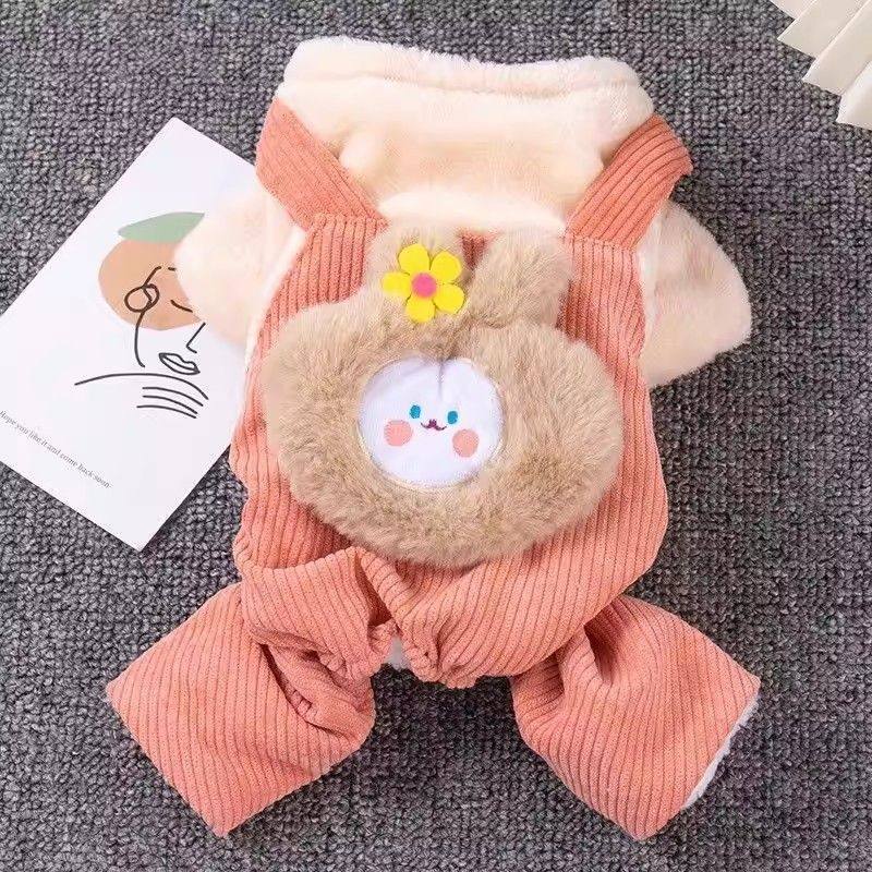 猫咪衣服冬衣加厚加绒四脚衣保暖可爱布偶德文狸花小型犬宠物服饰,淘宝优惠券,粉丝福利购,淘宝优惠卷