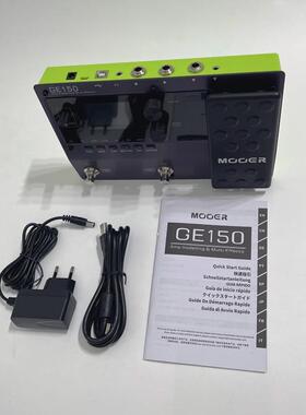 MOOERGE-150电吉他综合效果器IR采样模拟效果器伴奏音箱模拟效果