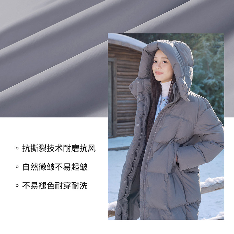 坦博尔羽绒服女长款冬季鹅绒时尚休闲户外加厚保暖修身好看外套,淘宝优惠券,粉丝福利购,淘宝优惠卷