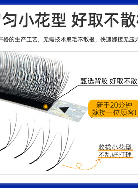 火花三叶草小绒花睫毛长短穿插